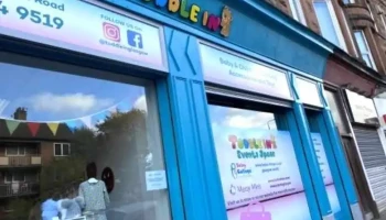 Toddle In Glasgow South - Baby and children’s clothing shop with events space running classes for children aged 0-5 years - Glasgow G44 3Bs