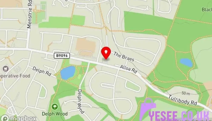 map of AHC Powertools Tool store in Alloa