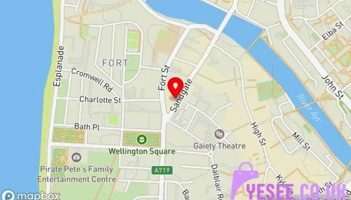Alicias Bridal Boutique Chantilly Dressed Map - Ayr
