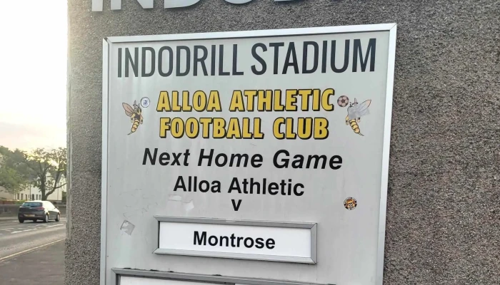 Alloa Athletic Football Club -  Soccer Club - Alloa