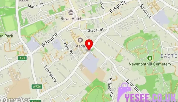 Asda Forfar Superstore -  Map - Forfar