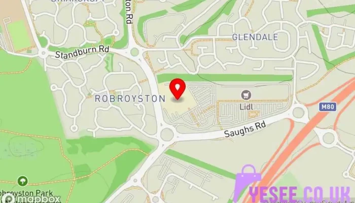 Asda Robroyston Superstore -  Map - Glasgow