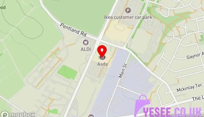 Asda Straiton Superstore -  Map - Loanhead
