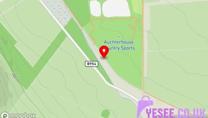 Auchterhouse Country Sports -  Map - Dundee