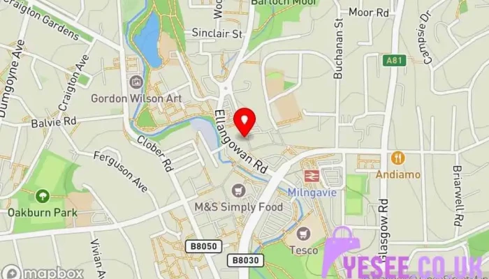 Avec Panache Gift Shop -  Map - Glasgow