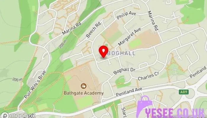 Bargains -  Map - Bathgate