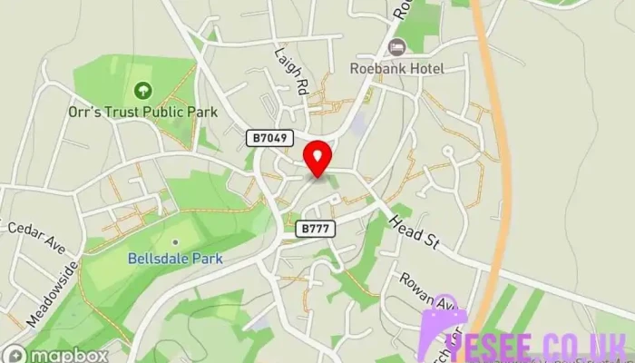 Beegee Stores Map - Beith