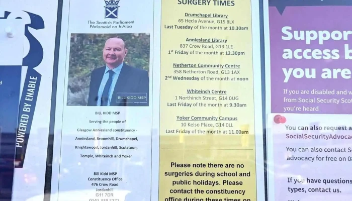 Bill Kidd Msp Anniesland All - Glasgow