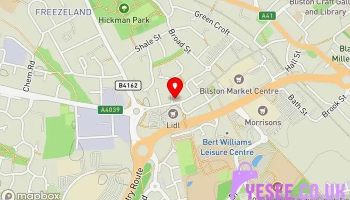 Bilston Bargain -  Map - Bilston