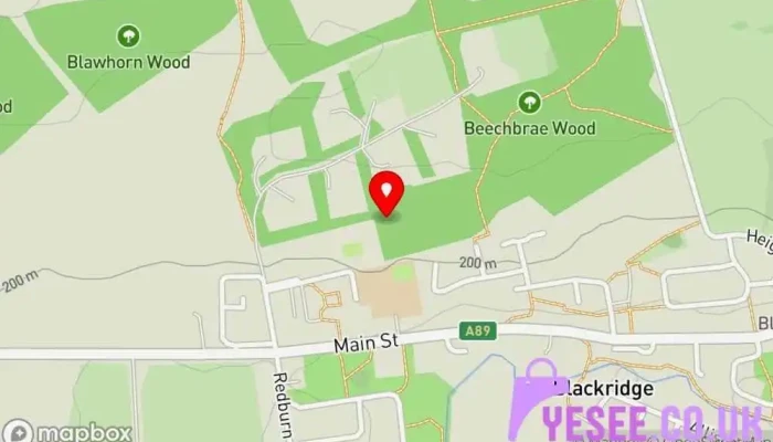 Blackridge -  Map - Bathgate