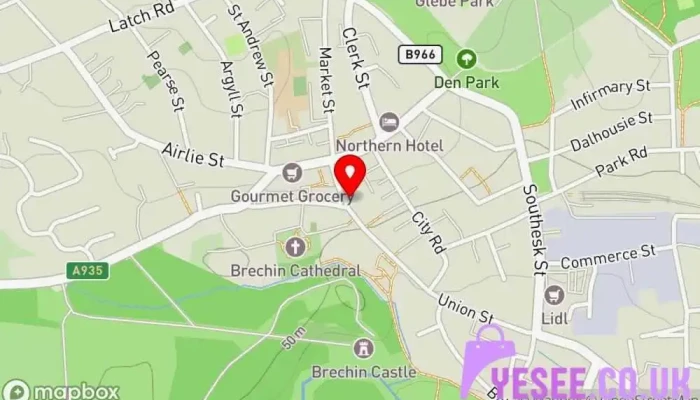 Bridal Dreams -  Map - Brechin