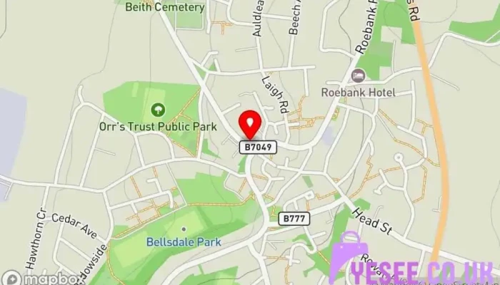 Buefine -  Map - Beith