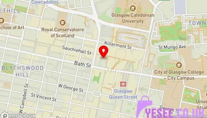 Burton -  Map - Glasgow