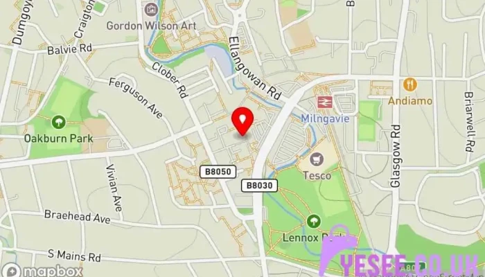 Cancer Research Uk -  Map - Glasgow