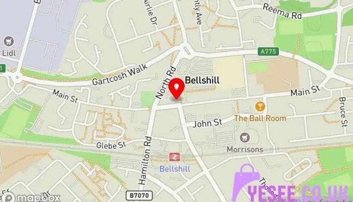 Cancer Research Uk -  Map - Bellshill