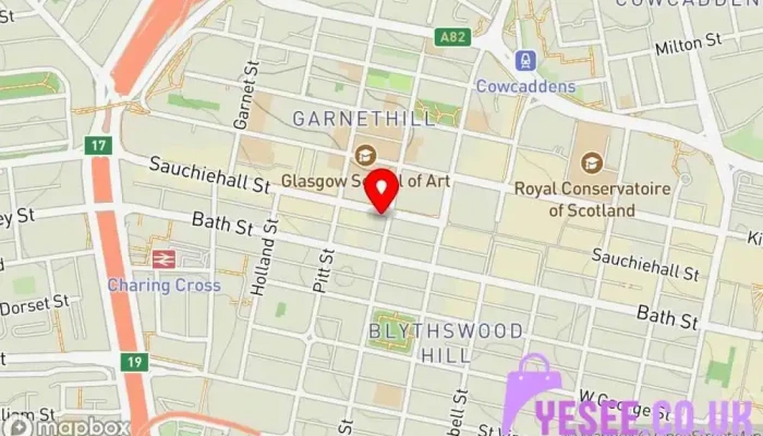 Cancer Research Uk -  Map - Glasgow