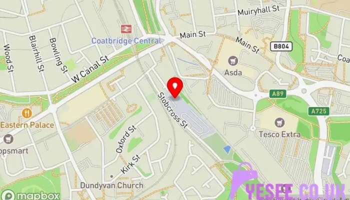 Cash 4 Clothes Coatbridge -  Map - Coatbridge