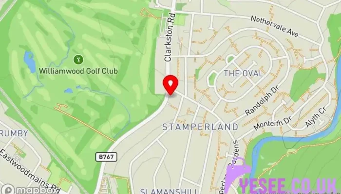 Clarks The Alteration Tailor Map - Glasgow