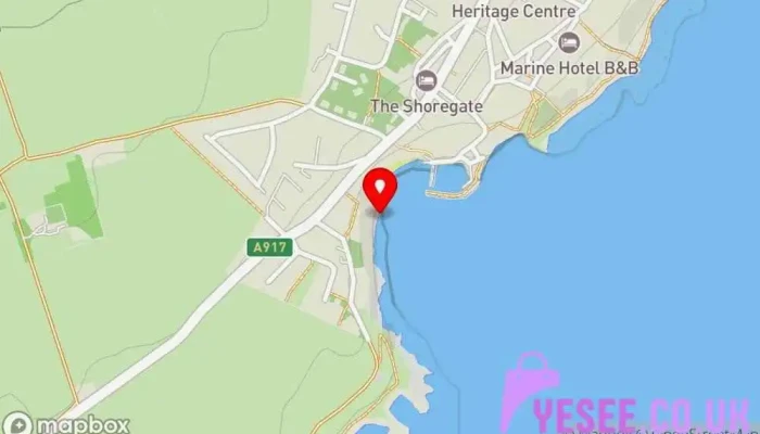 Crail Beach Fossils -  Map - Anstruther