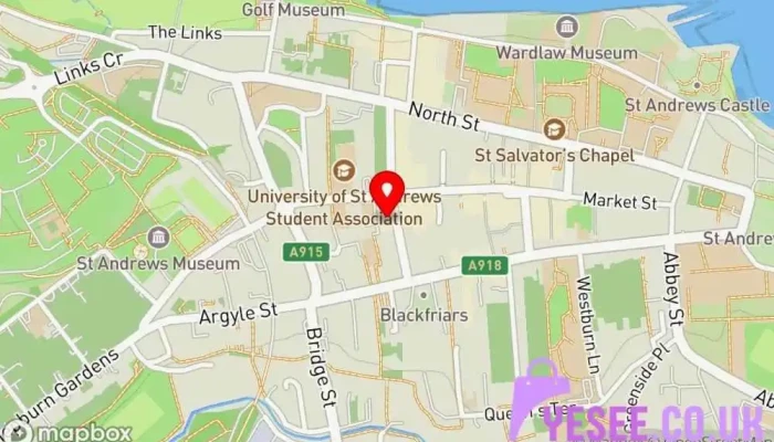 Crew Clothing -  Map - St Andrews