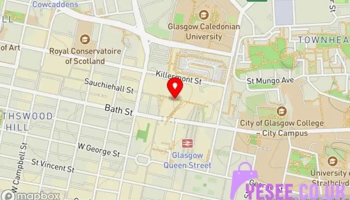 Crew Clothing -  Map - Glasgow