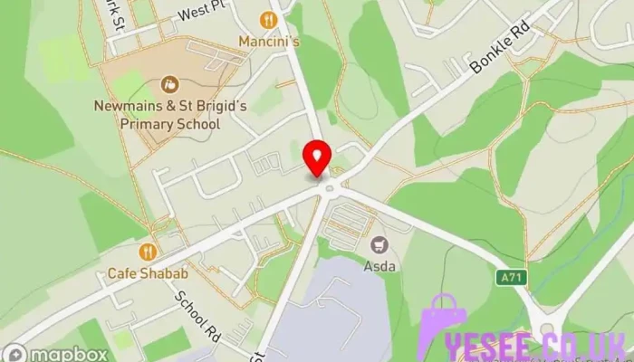 Elaines Dress Alterations Map - Wishaw