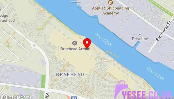 Footasylum Glasgow -    Braehead Map - Glasgow