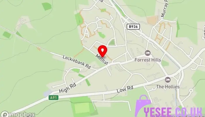 Fox Hat -  Map - Cupar