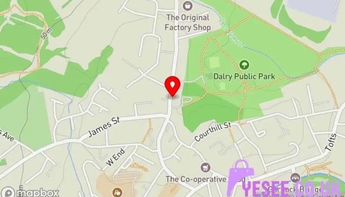 G M K Autoparts -  Map - Dalry