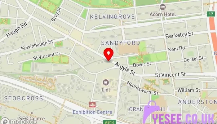 Gallus Alice -  Map - Glasgow