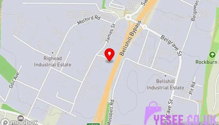 Gap Ltd Bellshill Depot Map - Bellshill