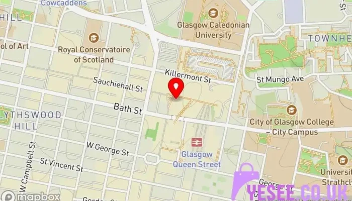 Gapbody Map - Glasgow