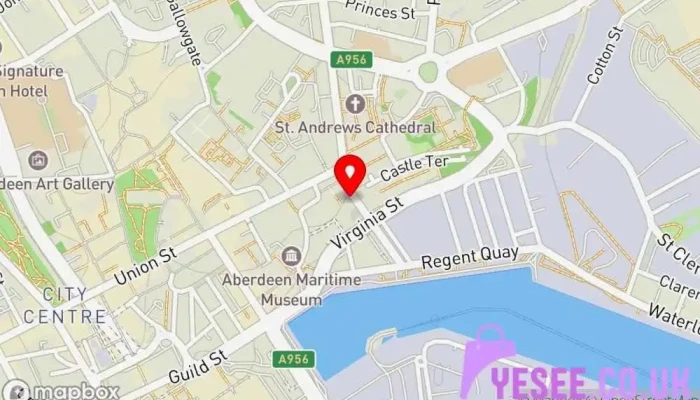 map of Gloria Valentine Dressmaker in Aberdeen