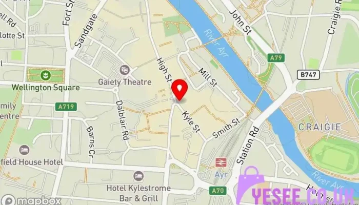 Go Outdoors Express -  Map - Ayr