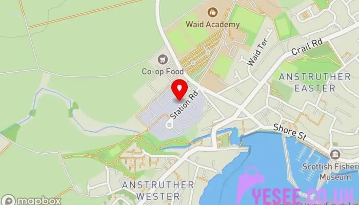 Gray And Pringle Ltd -  Map - Anstruther