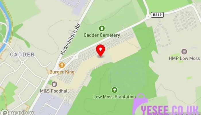 Halfords -    Bishopbriggs Glasgow Map - Glasgow
