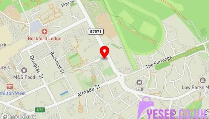 Hamilton Bathroom Kitchen Centre Map - Hamilton