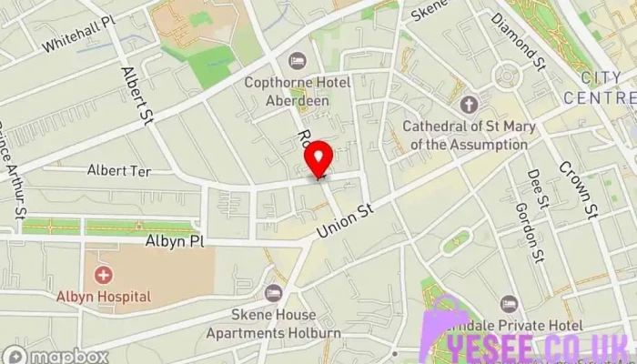 map of @Hamishmunro Shoe store, Boutique, Clothing store, Fashion accessories store, Women's clothing store in Aberdeen
