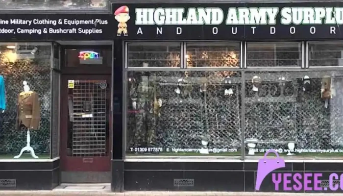 Highland Army Surplus And Outdoors - Forres Iv36 1Nt