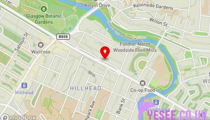 Hunt Vintage -  Map - Glasgow