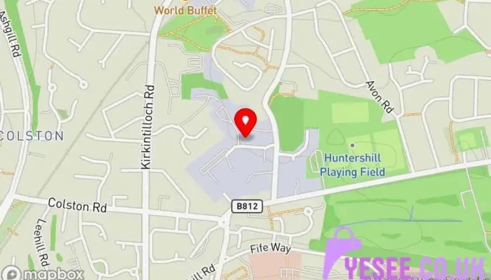 Id Dance School Sport Leisure Wear Map - Glasgow