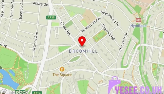 Isabellas Wardrobe Map - Glasgow