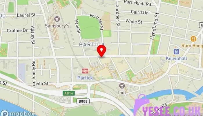 Isabels Supasew Map - Glasgow