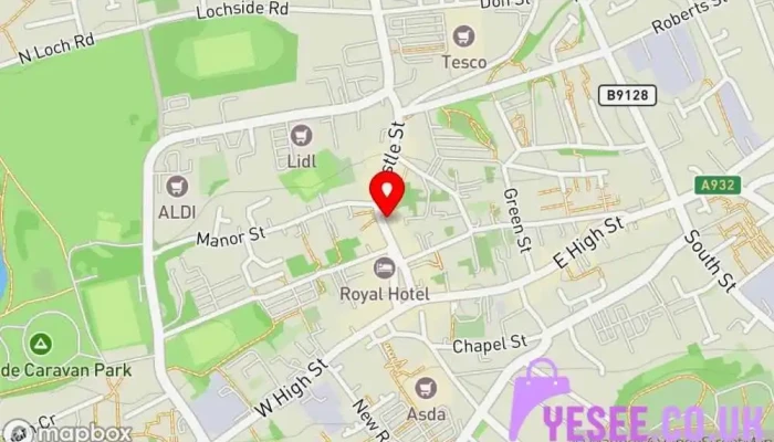 Jarvis Brothers -  Map - Forfar