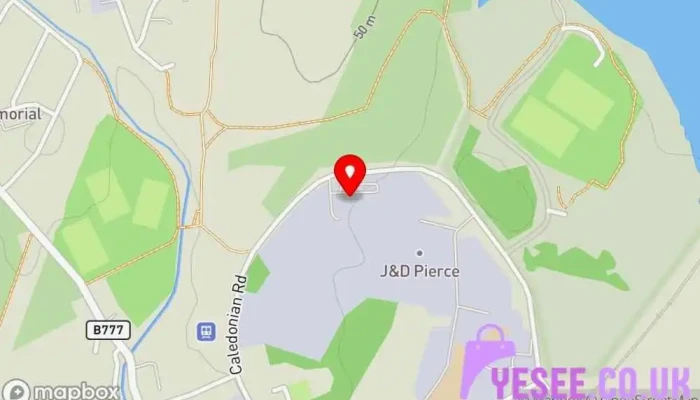 Jd Pierce Contracts Ltd Map - Beith
