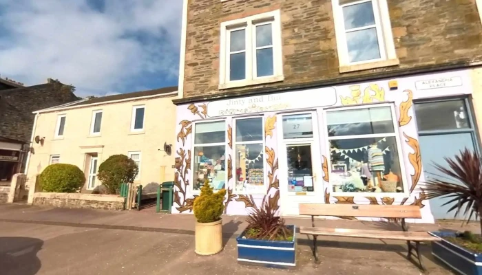 Jinty Baa Needlecrafts Street View 360deg - Dunoon