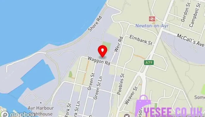 Johnstones Decorating Centre Map - Ayr
