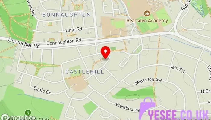 Kenilworth Food Store Key Store Bearsden Map - Glasgow