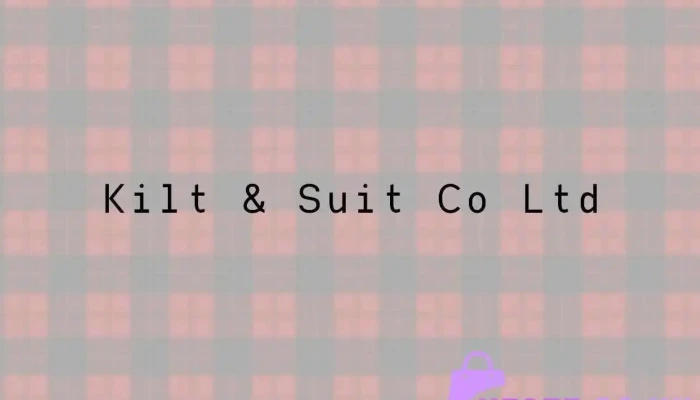Kilt Suit Co Ltd By Owner - Hamilton
