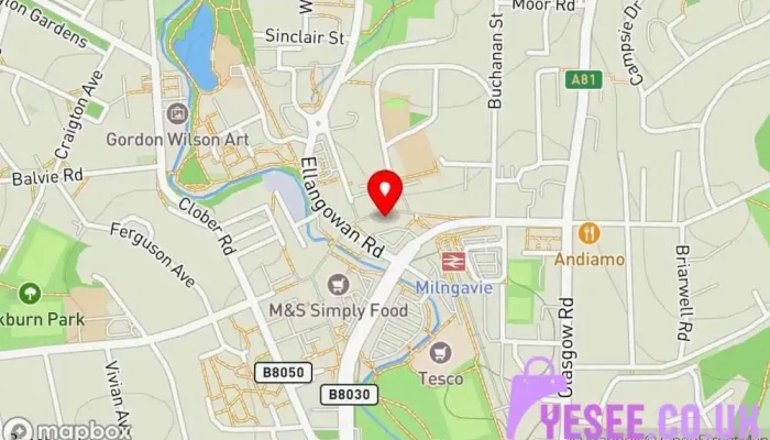 Libellula Boutique -  Map - Glasgow
